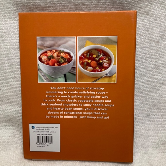 Dump Soups Cookbook Spiral Bound Hardcover Favorite Brand Name Recipes - Picture 2 of 11